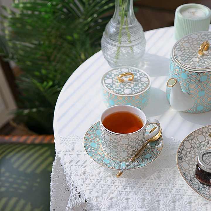 ボーンチャイナコーヒーカップセット イングリッシュ