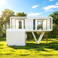 KT - Design moderne et élégant - Panneaux sandwich préfabriqués - Bâtiment modulaire en acier - Bureau portable - Mini-cabane - Conteneur habitable - Hôtel