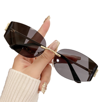 Gafas de sol para mujer, estilo avanzado, para rostros grandes, gafas de sol para hombre con protección UV, nuevas gafas de conducción, estilo celebridad online