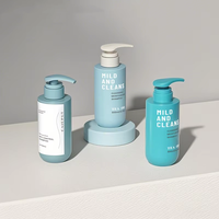 Nouvelles Bouteilles de Luxe 2026 en PET pour Shampoing et Après-Shampoing, Flacon Pompe en Plastique Unique Personnalisé pour Lotion 200ml 300ml 500ml