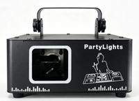 Laser DJ à tête unique, animation RG pleine couleur, éclairage de fête, prix bas avec DMX512 pour discothèque, bar, mariage, scène, salle