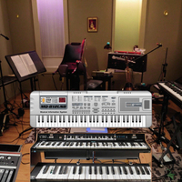61 Keys Electronic Piano Standard Keyboard Lighted Keys Musical Instrument (MQ-812USB)