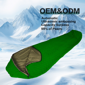 Tùy Chỉnh 3-Mùa Ấm Siêu Âm Sóng Polyester Xác Ướp Ngoài Trời Cắm Trại Túi Ngủ Cho Người Lớn Cho Backpacking - Product Image 1