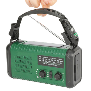 <span class=keywords><strong>Radio</strong></span> météo d'urgence à manivelle, batterie 20000 mAh, <span class=keywords><strong>radio</strong></span> fonctionnant sur batterie, câble de charge 3 en 1, radios à manivelle avec NOAA AM FM - Product Image 1