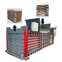 Compacteur de carton horizontal, presse hydraulique pour l'industrie du recyclage