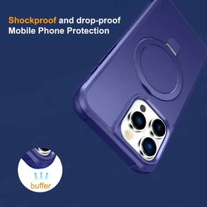 Per <span class=keywords><strong>IPhone</strong></span> 16 custodia compatibile staffa con supporto traslucido antiurto posteriore custodia per telefono 15 <span class=keywords><strong>14</strong></span> Pro Max <span class=keywords><strong>Cover</strong></span> - Product Image 5