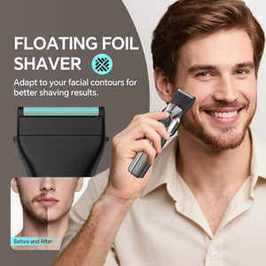 USB hoạt động không thấm nước điện tóc tông đơ Set với lưỡi thép không gỉ có thể điều chỉnh độ dài cho hộ gia đình sử dụng ngoài trời - Product Image 3