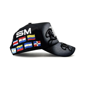 Nuevo Estilo Gorra <span class=keywords><strong>de</strong></span> Béisbol Vintage <span class=keywords><strong>de</strong></span> Alta Calidad con Bordado <span class=keywords><strong>de</strong></span> 5 Paneles, Diseño Calavera Gallo Fino, Tipo A-Frame, G5 Beard Hats - Product Image 6