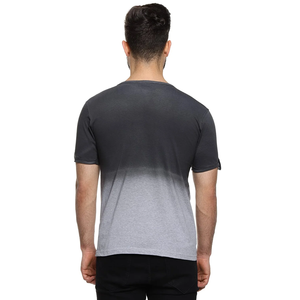 Precio al por mayor, camisetas de hombre de calidad superior, diseño personalizado, Color sólido de talla grande, estampado de punto informal, manga corta con estilo - Product Image 3