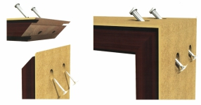 Machine à bois, scie à découper de 45 °   Y 90 °   Grades pour cadre de porte en bois - Product Image 4