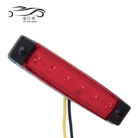 Arceau latéral Led 12V 24V pour camions avec couleur ambre, blanc, bleu, rouge, vert, pour remorque