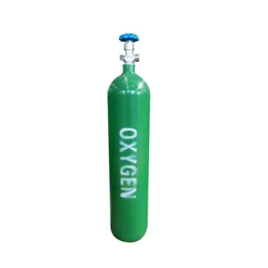 1.5-5l mini cilindro médico de aço portátil de oxigênio