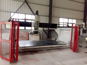 5 Trục CNC Đá Cẩm Thạch Cầu Saw Máy - Product Image 4