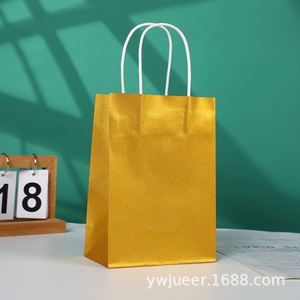 ถุงกระดาษคราฟท์สีน้ำตาลสำหรับใส่ไวน์แบบย่อยสลายได้ พิมพ์ลาย ราคาส่งถูก พร้อมหูหิ้วแบบเกลียว - Product Image 6