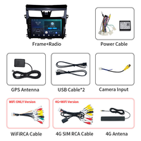Navigation GPS Android 13 pour Nissan Altima Teana 3 2013~2018 Système audio Radio RDS Carplay Stéréo Lecteur vidéo DVD de voiture