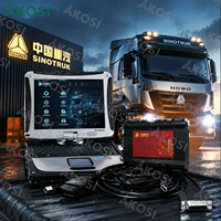 Herramienta de Diagnóstico para Sinotruk Howo + Laptop CF19, Lector de Códigos de Error Electrónicos para Camiones Pesados, Regeneración DPF de Sistema Completo