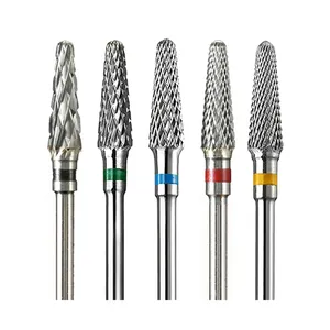 1 pièce Fraise à ongles en carbure, embout de ponçage électrique pour manucure et pédicure - Product Image 1