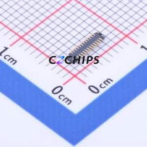 YXT-BB10-24P-02 Board-to-Board & Backplane Connector SMD,P=0.4mm Connector 24P 0.4mm Vertical Mount 2 - Product Image 2