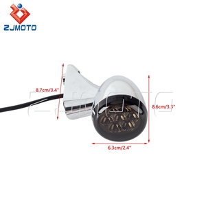 Direzione anteriore <span class=keywords><strong>moto</strong></span> staffa luce 4 fili neri per Harley Road Glide - Product Image 4