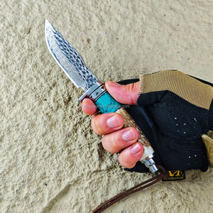 Nhà Máy Outlet Đa-Mục Đích Cắm Trại Di Động Survival Dao Với Thép + Gạc Xử Lý - Product Image 3