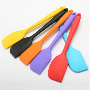 Spatule de cuisine en silicone pour crème, beurre, pâtisserie, mélangeur de pâte, racloir, brosse à beurre, brosses à gâteau, outil de cuisson, ustensiles de cuisine - Product Image 1