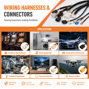 Fabricante Personalizado OEM/ODM, Arnés de Cableado Molex TE AMP de 2.54 y 3.0 mm de Paso, 8P, 16P, 20P, 24P, <span class=keywords><strong>para</strong></span> Ensamblaje de Cables de Audio <span class=keywords><strong>para</strong></span> Automóviles - Product Image 6