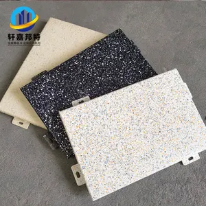 Building Decoration Aluminum Veneer Wood Grain Imitation Flexible Foamed Stone Grain Aluminum Veneer