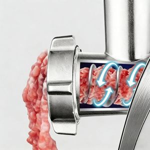 Meilleure Vente : Hachoir Électrique Multifonctionnel pour Légumes, Trancheuse, <span class=keywords><strong>Broyeur</strong></span> à Viande, Design Multi-Trous, Coupe-Légumes Automatique - Product Image 3