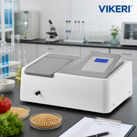 Espectrofotómetro Digital Visible VIKERI V1100-1, Analizador de Laboratorio Profesional para Análisis Cuantitativo y Control de Calidad