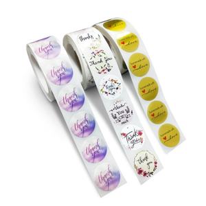 Etiqueta Adhesiva de Agradecimiento de 1.5 Pulgadas (38mm), Paquete de 500 Unidades, para Pequeñas Empresas, Gran Venta - Product Image 1