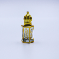 Flacon de parfum miniature portable de 7 ml, flacon à bille de luxe en verre électro-plaqué, sérigraphie, forme rectangulaire, design élégant, voyage