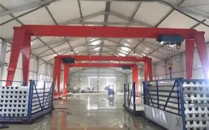 Grúa de pórtico de una sola viga de nuevo tipo europeo de <span class=keywords><strong>20</strong></span> toneladas con control remoto - Product Image 3