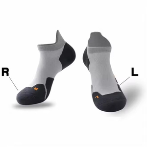 Wholesale Men's Ankle Low Cut Running <b>Socks</b> Cotton Blend Breathable Cushioned Athletic <b>Socks</b> with Sport - Product Image 4