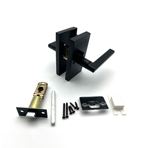 Serratura della maniglia della porta della leva in ottone della camera da letto Set serratura <span class=keywords><strong>e</strong></span> maniglia della porta interna per la serratura della casa - Product Image 3