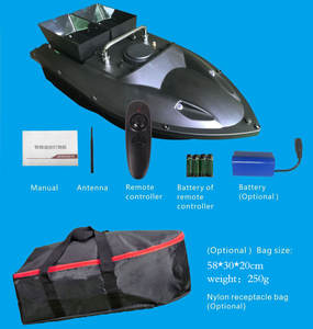 Bateau appât télécommandé Bateau appât de performance compact et riche en fonctionnalités pour la pêche à la <span class=keywords><strong>carpe</strong></span> Bateau détecteur de poissons - Product Image 2