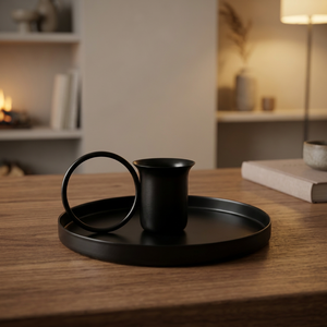 New Creative Luxury Durable Medium Size <b>Candlestick</b> Holder Tea Cup Art Home Indoor Ornament Decoration - Product Image 2