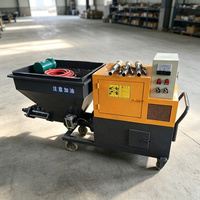 Machine à projeter de la mastic durable avec une finition lisse pour les projets de revêtement des surfaces de plafond