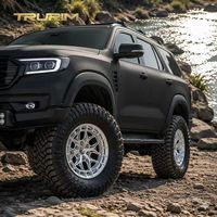 Jantes en alliage Trurim Custom Mini Offroad 15-18 pouces 5x139.7 PCD Argent pour Suzuki Jimny Sierra Nomade 4x4 SUV Petit Pick-up Rétrofit