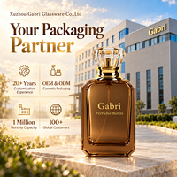Flacon de parfum de luxe personnalisé, flacon de parfum plat blanc de 30 ml, flacon de parfum de 100 ml avec vaporisateur fin, emballage de boîte de parfum pour flacon de 50 ml