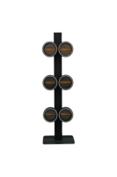 Seis Lámparas Giratorias Retro con Cuerpo de ABS Resistente, Luz Estroboscópica LED RGBW para Pista de Baile, Control DMX512 para Fiestas, Eventos al Aire Libre, Clubes y Escenarios