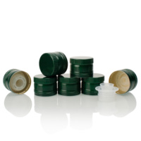 Bouchon de bouteille d'huile d'olive en métal 31.5x24mm avec logo personnalisé Bouchon à vis en plastique anti-chapardeur avec pompe et pulvérisateur