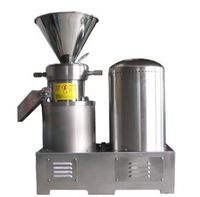Petite machine à broyer la masse de cacao, moulin à pâte de sésame en acier inoxydable, moulin colloïdal commercial à vendre