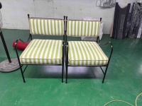 Sillas de Exterior de Acero Inoxidable 304, Impermeables, Resistentes al Sol, de Secado Rápido, con Cojín de Espuma, Resistentes a la Intemperie, Muebles de Jardín y Patio