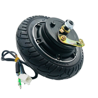 24V/36V/48V 350W moteur de Scooter électrique 8 pouces pneu solide frein à tambour moteur de moyeu de commutation sans brosse BLDC dans le moteur de roue