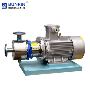 Bunkin 22Kw sơn latex cao cắt trộn nhũ hóa bơm thép không gỉ phân tán kết nối mặt bích homogenizer - Product Image 1