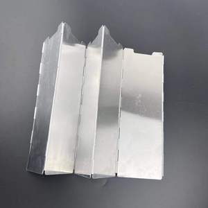 Parabrisas de aluminio para estufa de camping 10 piezas Rejilla de la estufa o Panel de cocina plegable con pestillo - Product Image 5