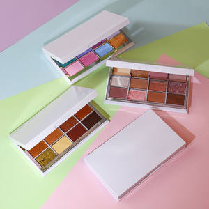 थोक 12 रंग कॉस्मेटिक आंखों की छाया एल्यूमीनियम प्लेट मक्विएगाम प्रॉसिसीगल खाली लक्जरी दृष्टि पैलेट प्लास्टिक - Product Image 6