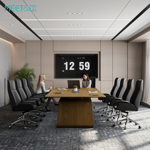 Sang trọng dài 10 người phòng họp bảng hiện đại lớn Hội Đồng Quản trị phòng hội nghị bàn và ghế đặt - Product Image 3