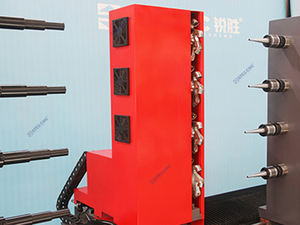 Machine de tournage CNC à copie en une seule pièce pour la copie de crosse de fusil en bois avec fraise à disque - Product Image 4