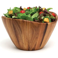 Petit bol en bois de teck, fruits, acacia, salade en bois de mangue